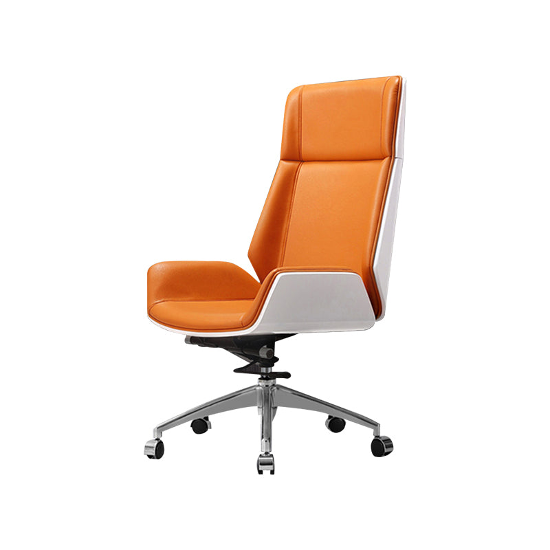 Contemporary Slide Swivel Chair Executive High Back Managers Chair