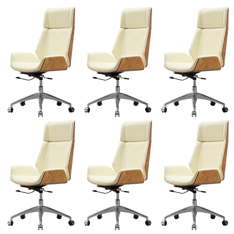 Contemporary Slide Swivel Chair Executive High Back Managers Chair