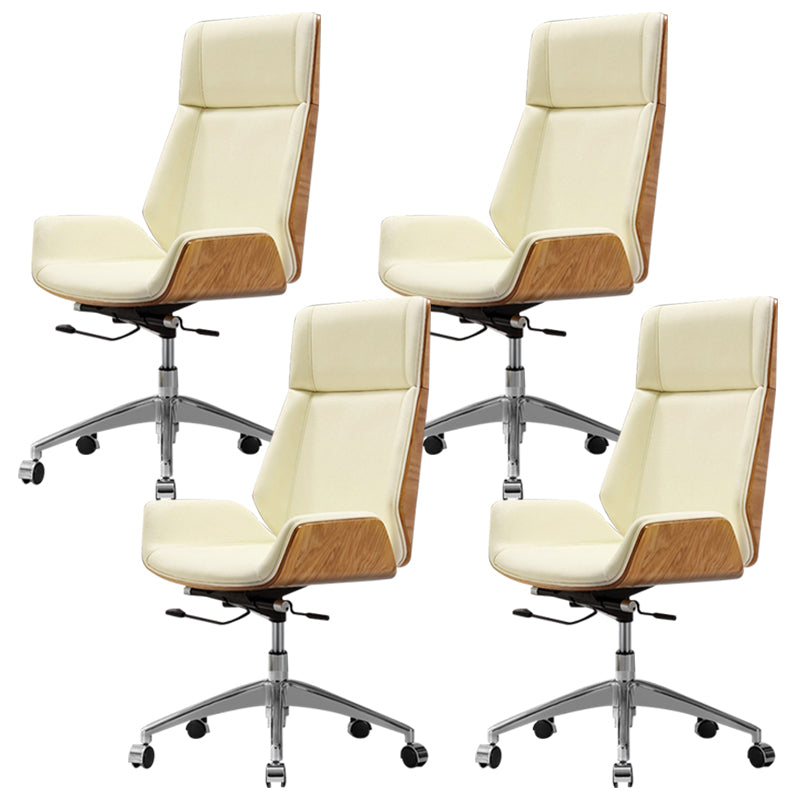 Contemporary Slide Swivel Chair Executive High Back Managers Chair