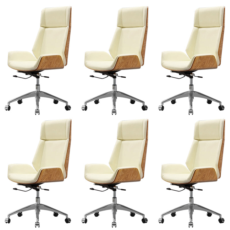 Contemporary Slide Swivel Chair Executive High Back Managers Chair