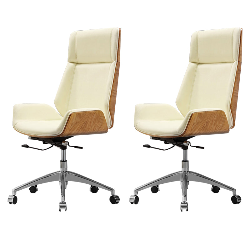 Contemporary Slide Swivel Chair Executive High Back Managers Chair