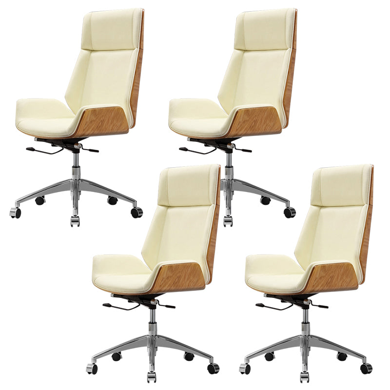 Contemporary Slide Swivel Chair Executive High Back Managers Chair