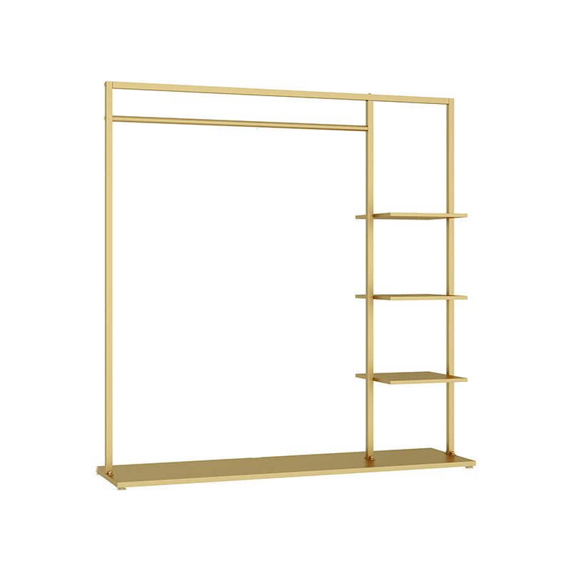 Contemporary Hall Stand Metal No Distressing Shelving Included Free Standing Coat Rack