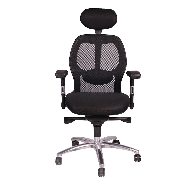 Modern Desk Chair Mesh Computer Chair Mid-Back Swivel Chair with Wheels