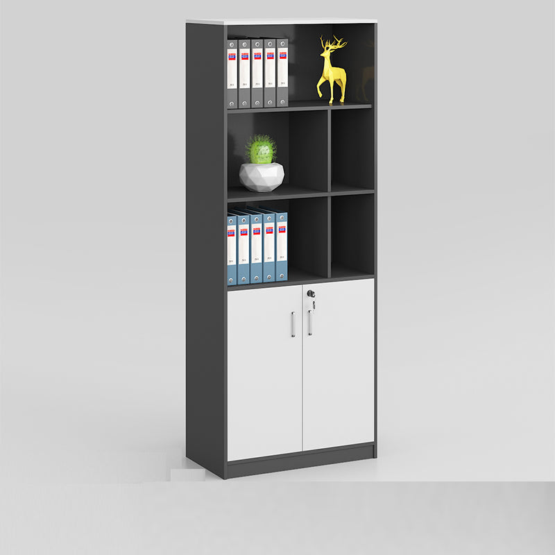 Modern Style Vertical File Cabinet Locking Storage Wood Filing Cabinet for Home Office