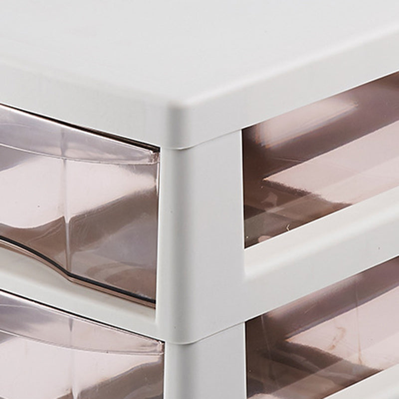 Modern Plastic File Cabinet Drawers Filing Cabinet with Castors