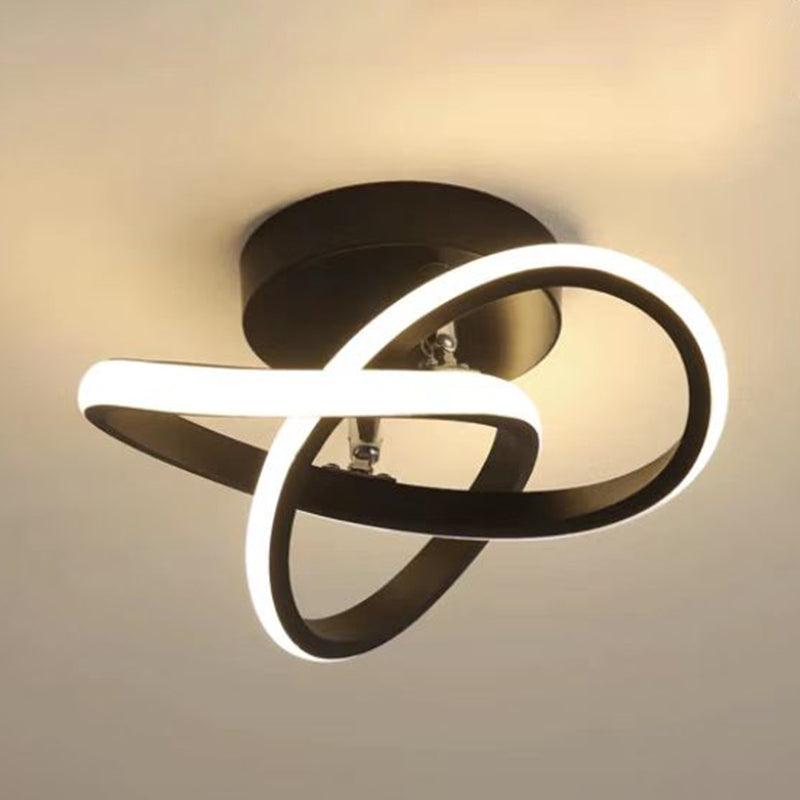 Geometric Flush Lighting Contemporary Metal Flush Mount Fixture