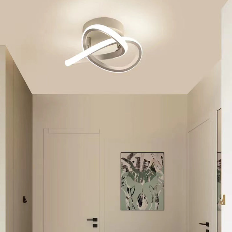 Geometric Flush Lighting Contemporary Metal Flush Mount Fixture