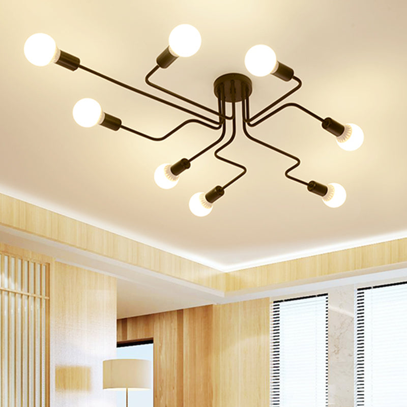 Flush Mount Light Fixtures Modern Flush Mount Ceiling Light for Dining Room