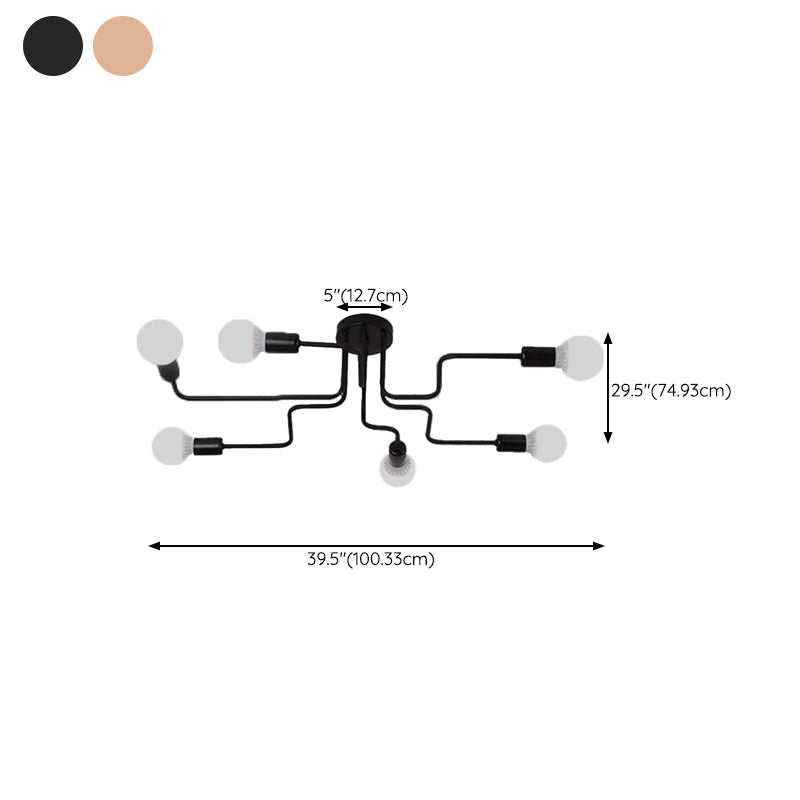 Flush Mount Light Fixtures Modern Flush Mount Ceiling Light for Dining Room