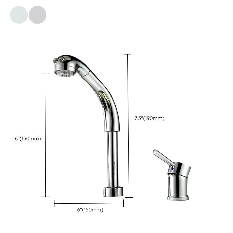 Contemporary Vessel Sink Faucet Lever Handles 2 Hole Faucets Low Arc Solid Brass Faucet