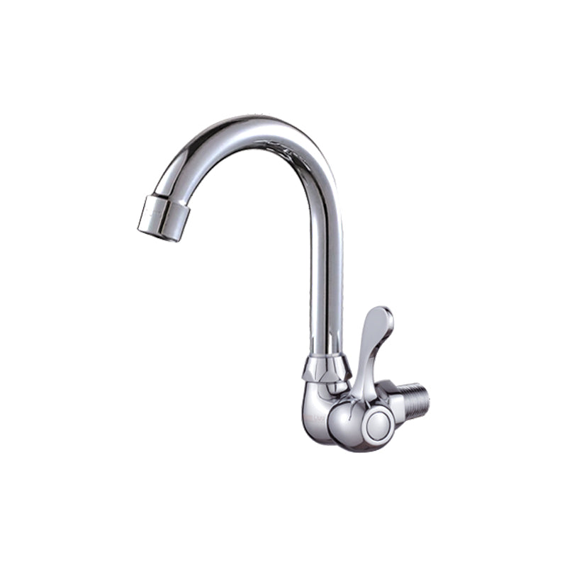 Modern Bar Faucet Brass Knob Handle Wall Mounted Pot Filler Faucet