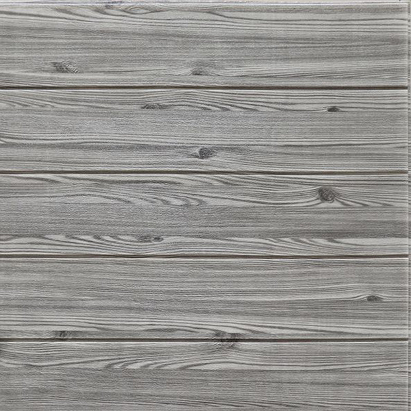 Faux Wood Wall Ceiling Living Room Shiplap Waterproof Peel and Press Wall Panel