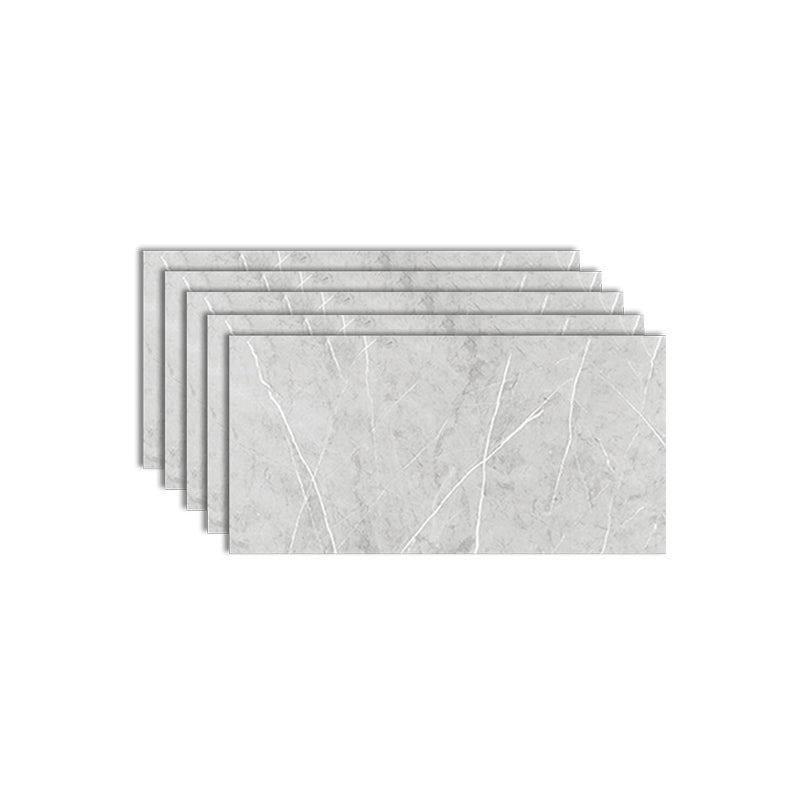 Modern 3D Peel & Stick Field Tile Rectangular Peel and Stick Tiles