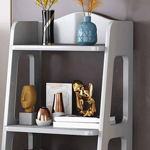 Contemporary Nightstand Open Storage Bedside Cabinet for Bedroom