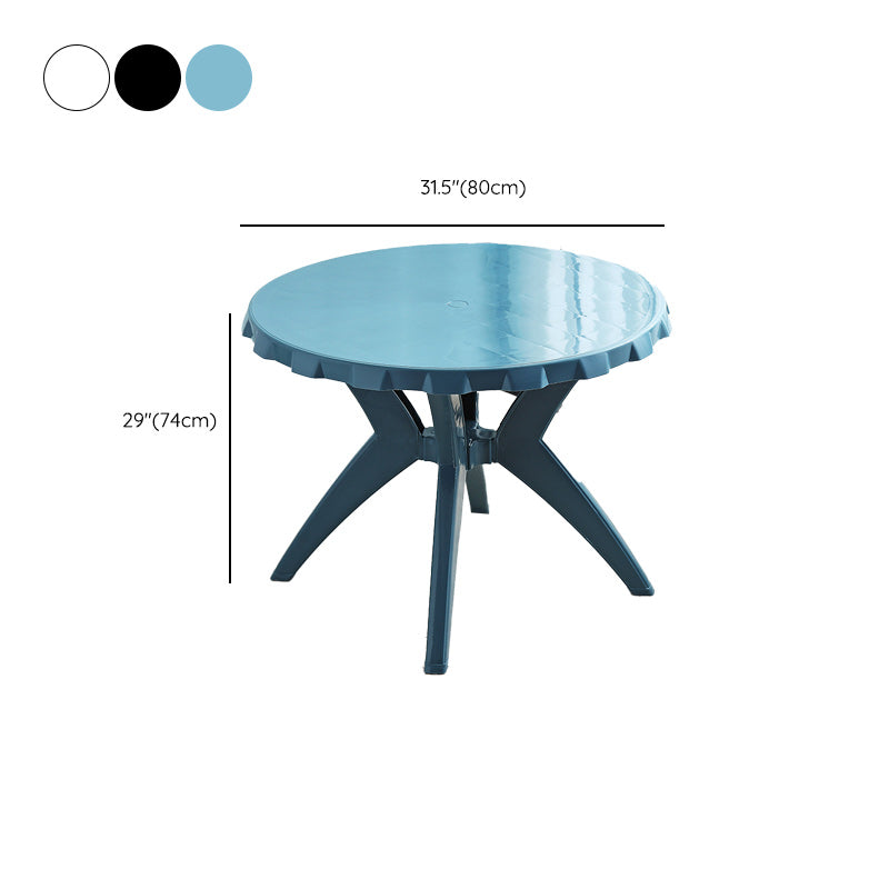 Plastic Garden Table Modern Simple Household Food Stall Dining Table