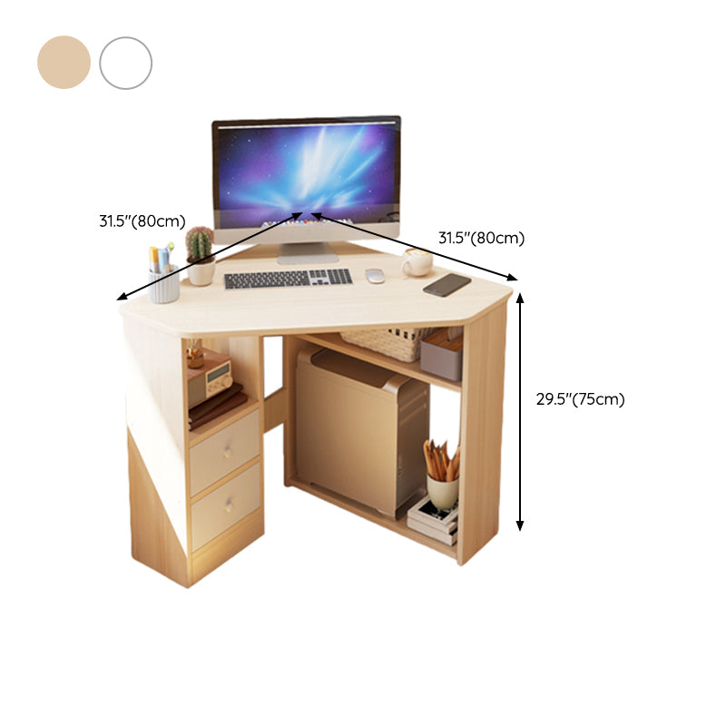 Contemporary Office Desk Manufactured Wood Computer Desk for Home Office