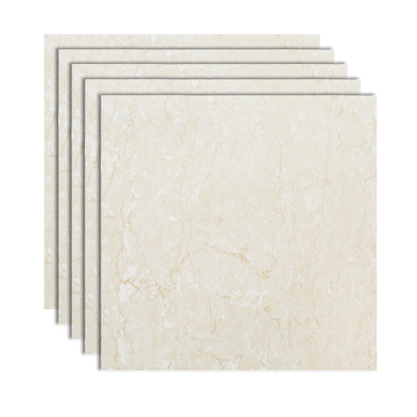 Peel and Stick Vinyl Flooring 23.6"x23.6" x2mm Marble Look PVC Flooring