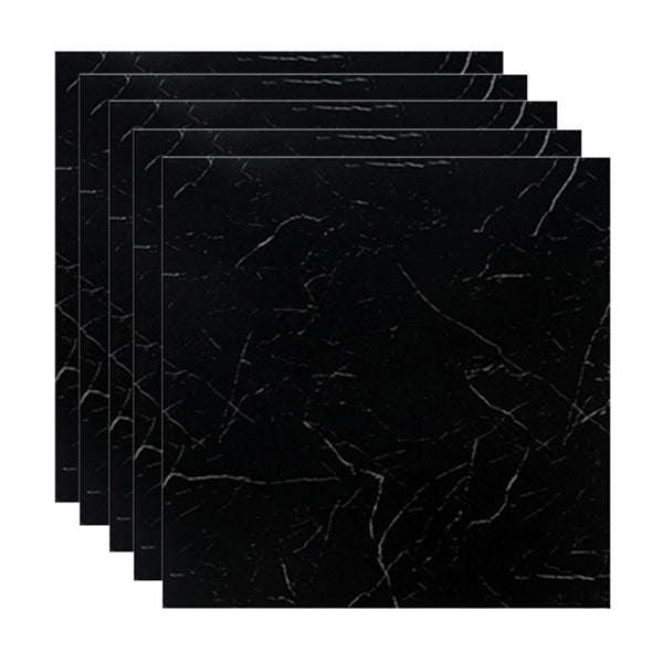 Peel and Stick Vinyl Flooring 23.6"x23.6" x2mm Marble Look PVC Flooring