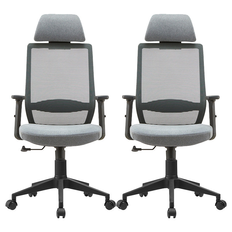 Modern Mesh Office Chair Adjustable Seat Height Desk Chair with Wheels