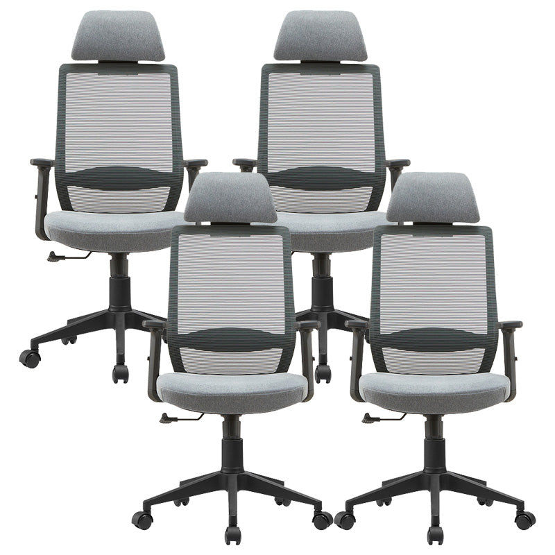 Modern Mesh Office Chair Adjustable Seat Height Desk Chair with Wheels