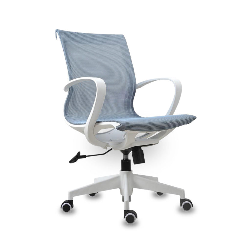 Modern Desk Chair Mesh Swivel Computer Chair High-Back Chair with Wheels