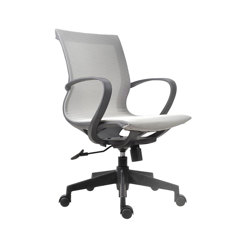 Modern Desk Chair Mesh Swivel Computer Chair High-Back Chair with Wheels