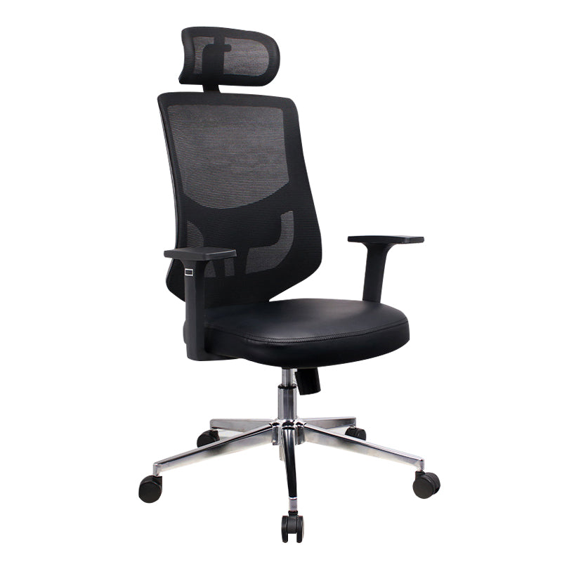 Modern Desk Chair Mesh Computer Chair for Office High-Back Chair with Wheels