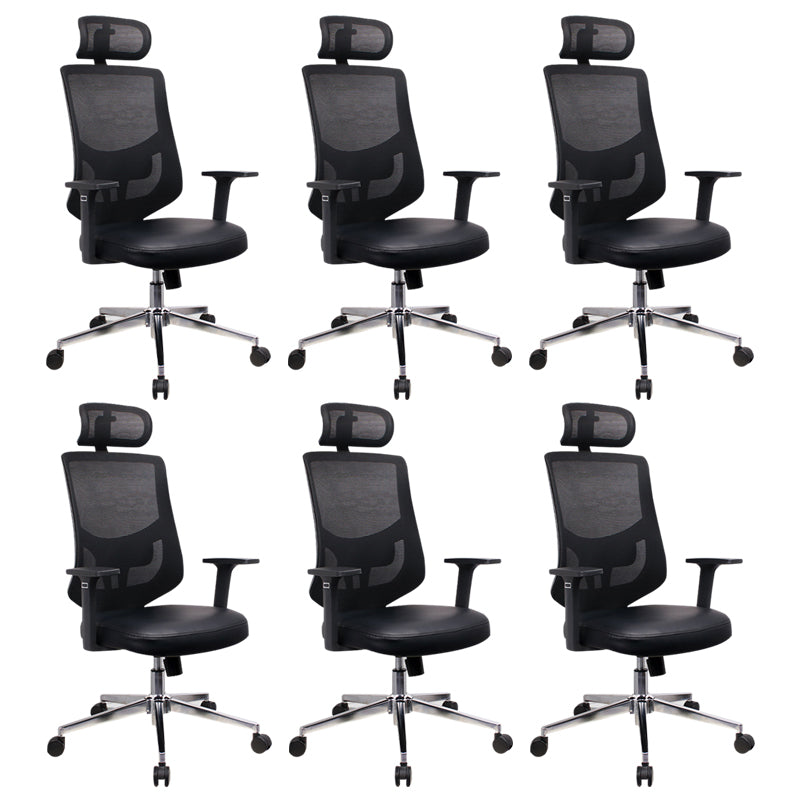 Modern Desk Chair Mesh Computer Chair for Office High-Back Chair with Wheels