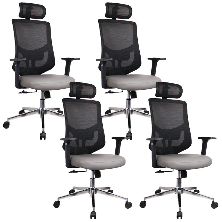 Modern Desk Chair Mesh Computer Chair for Office High-Back Chair with Wheels