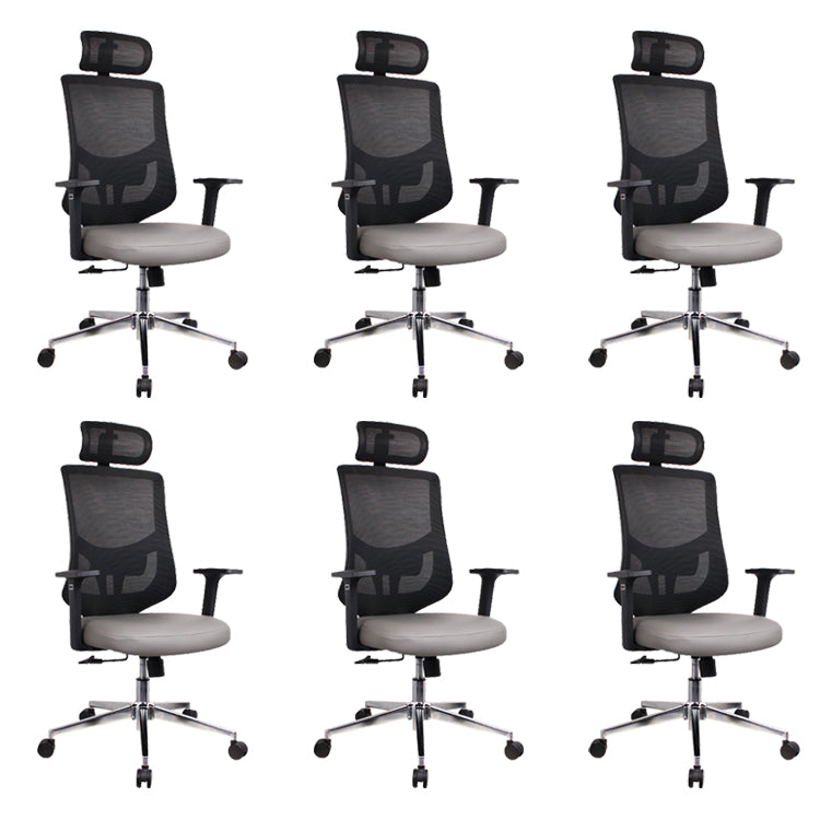 Modern Desk Chair Mesh Computer Chair for Office High-Back Chair with Wheels