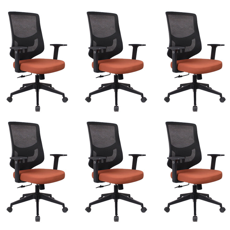 Modern Desk Chair Mesh Computer Chair for Office High-Back Chair with Wheels