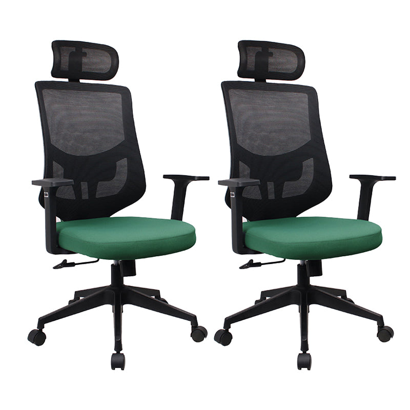 Modern Desk Chair Mesh Computer Chair for Office High-Back Chair with Wheels