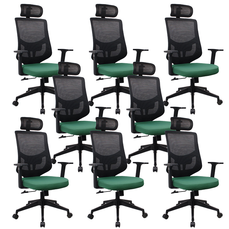 Modern Desk Chair Mesh Computer Chair for Office High-Back Chair with Wheels