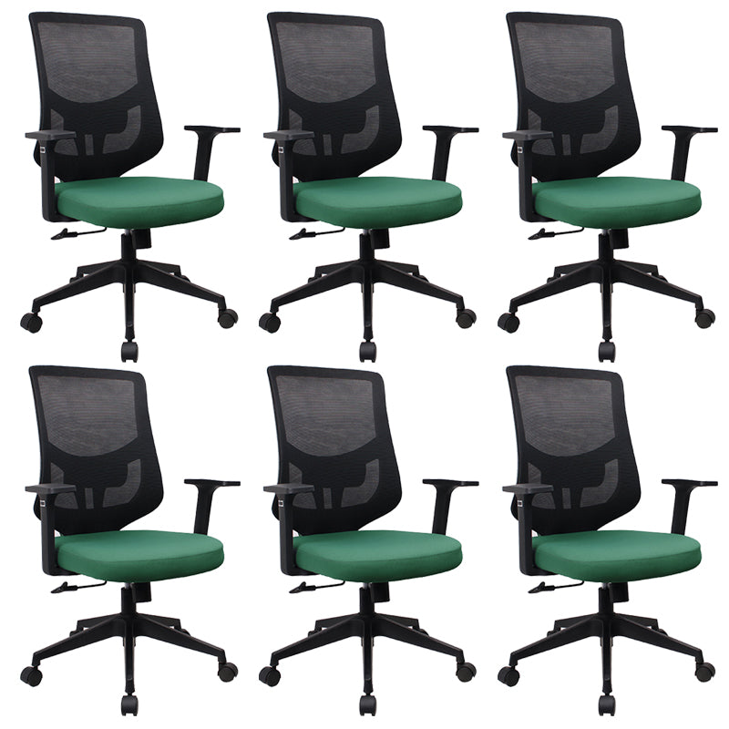 Modern Desk Chair Mesh Computer Chair for Office High-Back Chair with Wheels