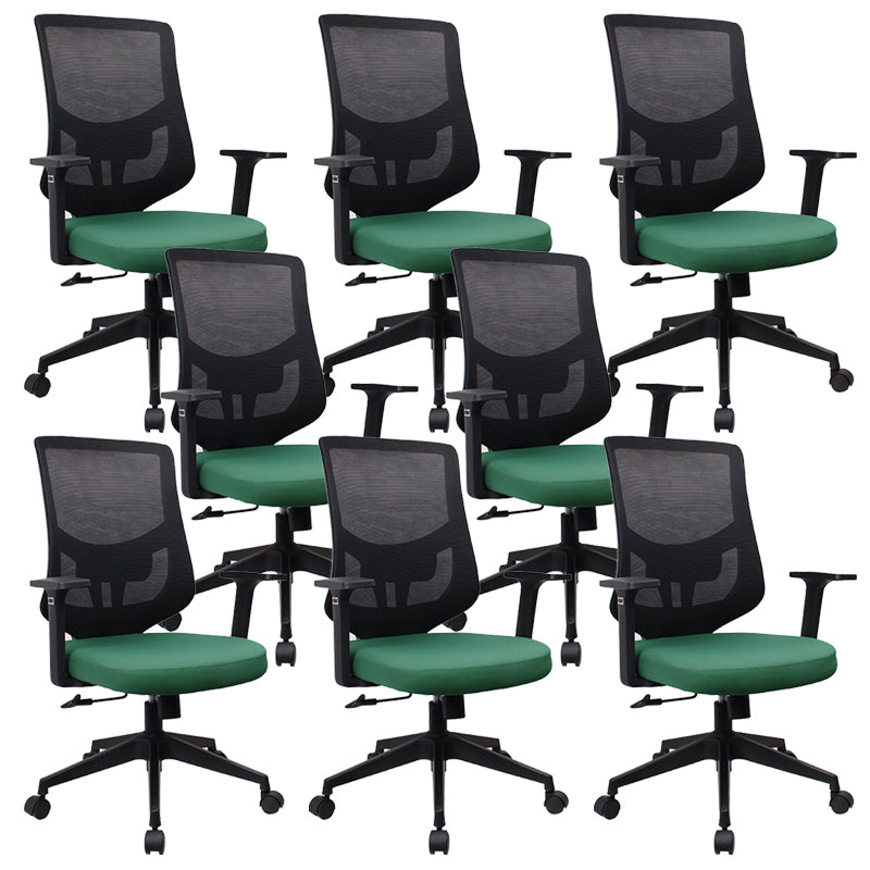 Modern Desk Chair Mesh Computer Chair for Office High-Back Chair with Wheels