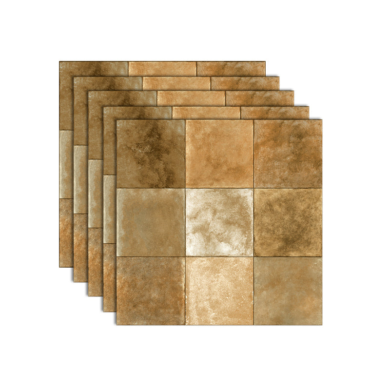 Square Peel & Stick Vinyl Flooring 24" x 24" x 4.6mm PVC Flooring