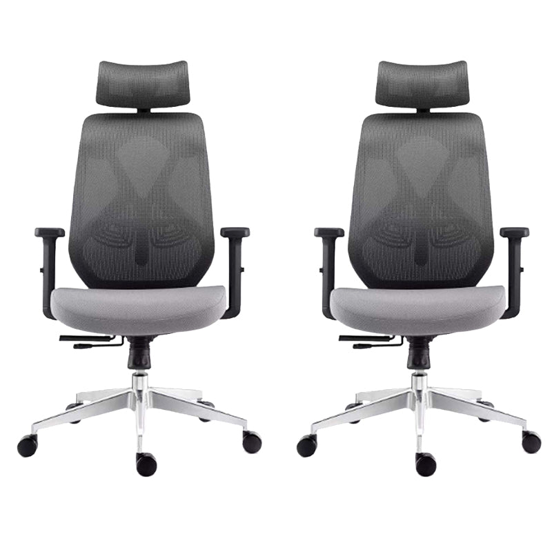 Modern Desk Chair Mesh Swivel Office Chair High-Back Chair with Wheels