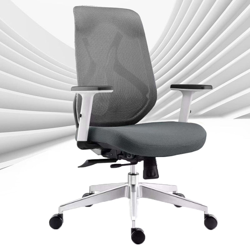 Modern Desk Chair Mesh Swivel Office Chair High-Back Chair with Wheels