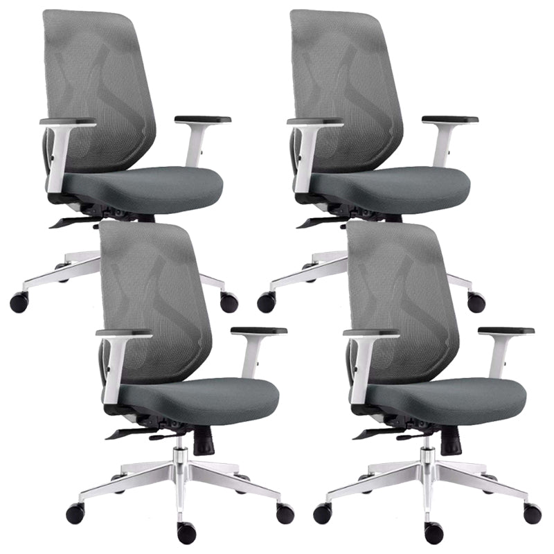 Modern Desk Chair Mesh Swivel Office Chair High-Back Chair with Wheels