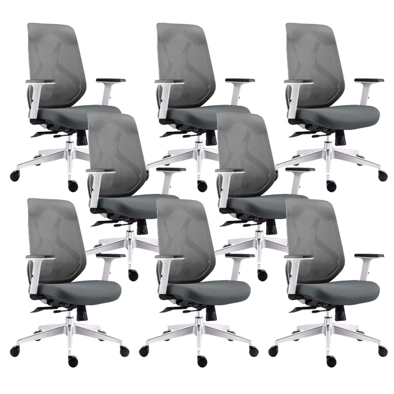 Modern Desk Chair Mesh Swivel Office Chair High-Back Chair with Wheels