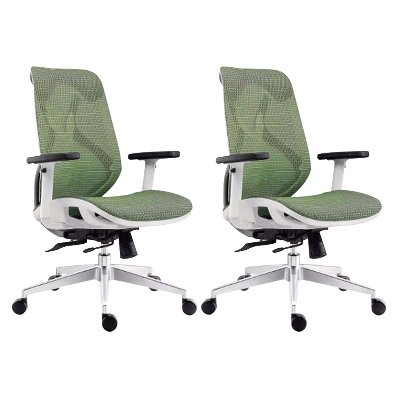 Modern Desk Chair Mesh Swivel Office Chair High-Back Chair with Wheels