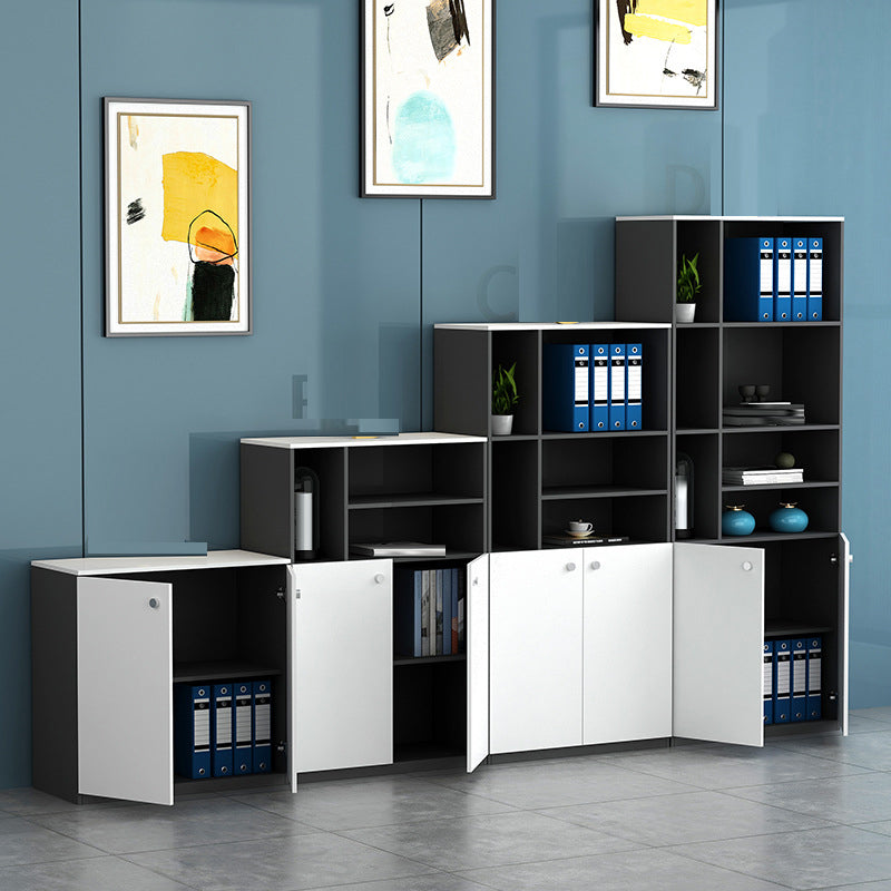 Contemporary Style File Cabinet Lateral Wood Vertical Filing Cabinet for Home Office