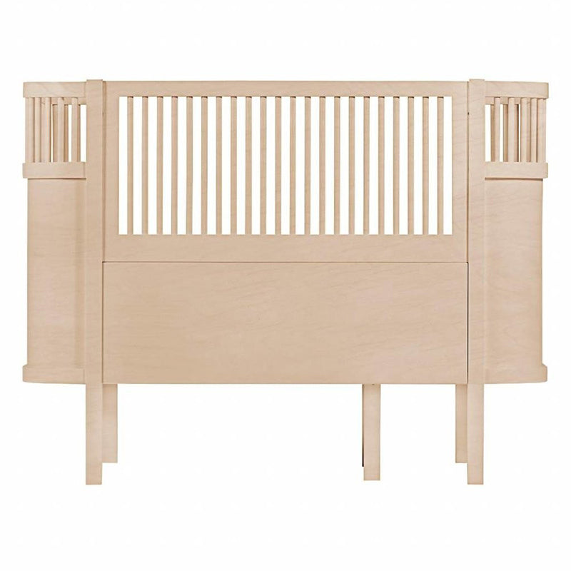 Scandinavian Convertible Crib Baby Crib Birch Wood Nursery Crib