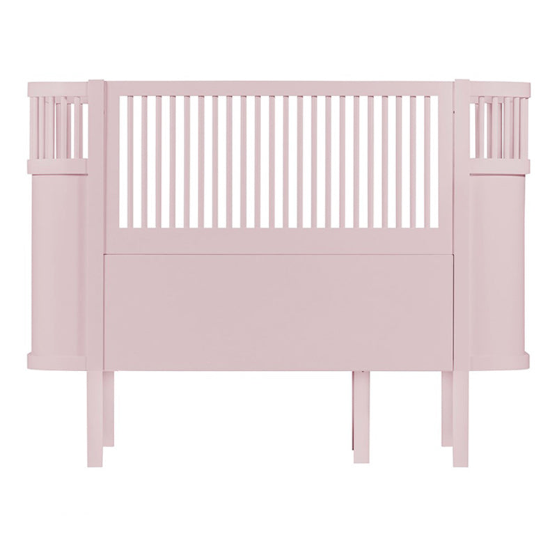 Scandinavian Convertible Crib Baby Crib Birch Wood Nursery Crib