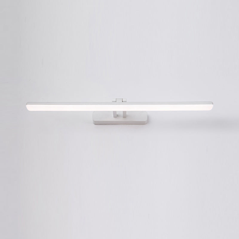 Modern Simple Iron Vanity Light Strip Shape Vanity Lamp for Shower Room