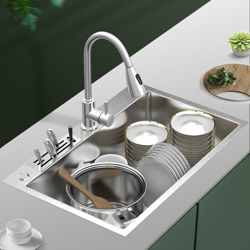 Stainless Steel Kitchen Sink Modern Kitchen Sink with Drain Assembly