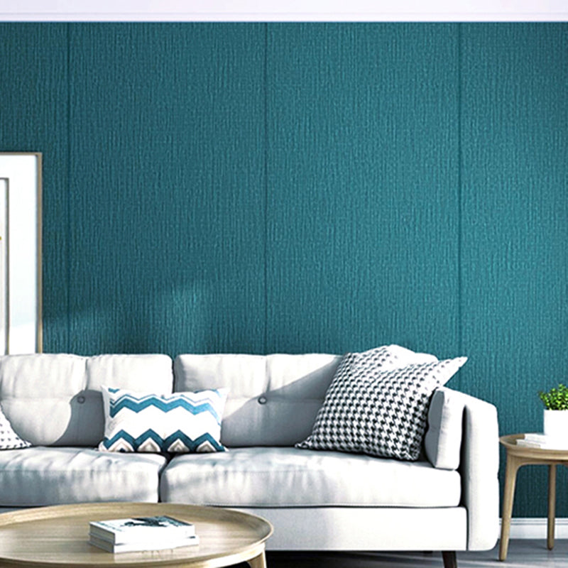 Soundproof Wall Paneling Solid Color Peel and Press Foam Living Room Wall Panel