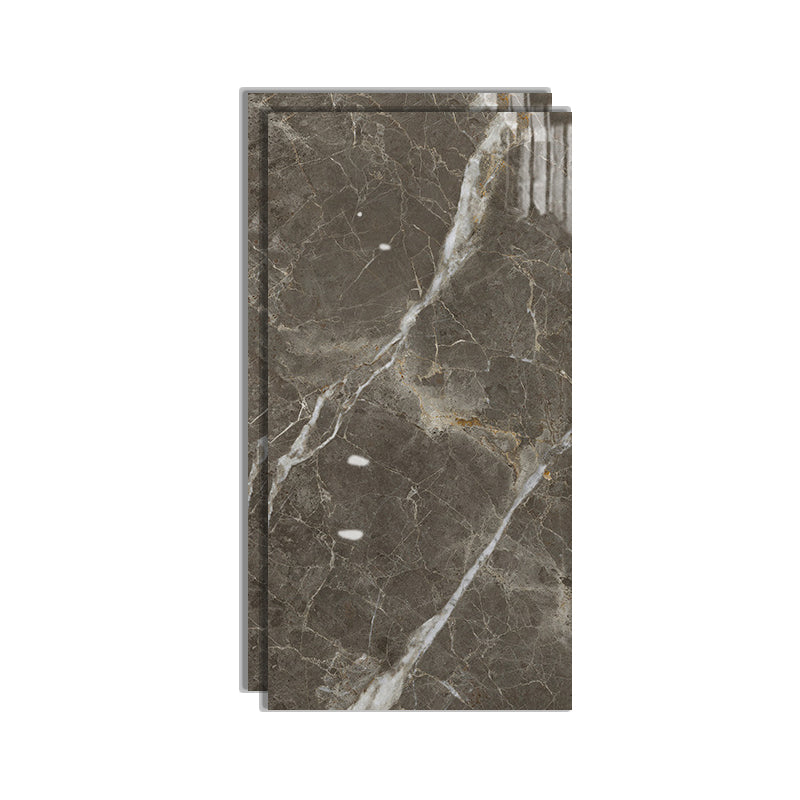 Floor Tile Marble Print Rectangle Living Room Porcelain Tile