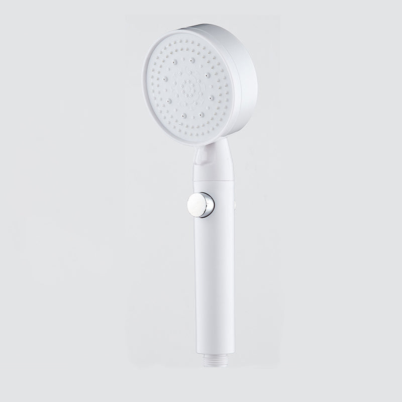 Plastic Handheld Shower Head Wall-mounted Shower Head with Adjustable Spray Pattern